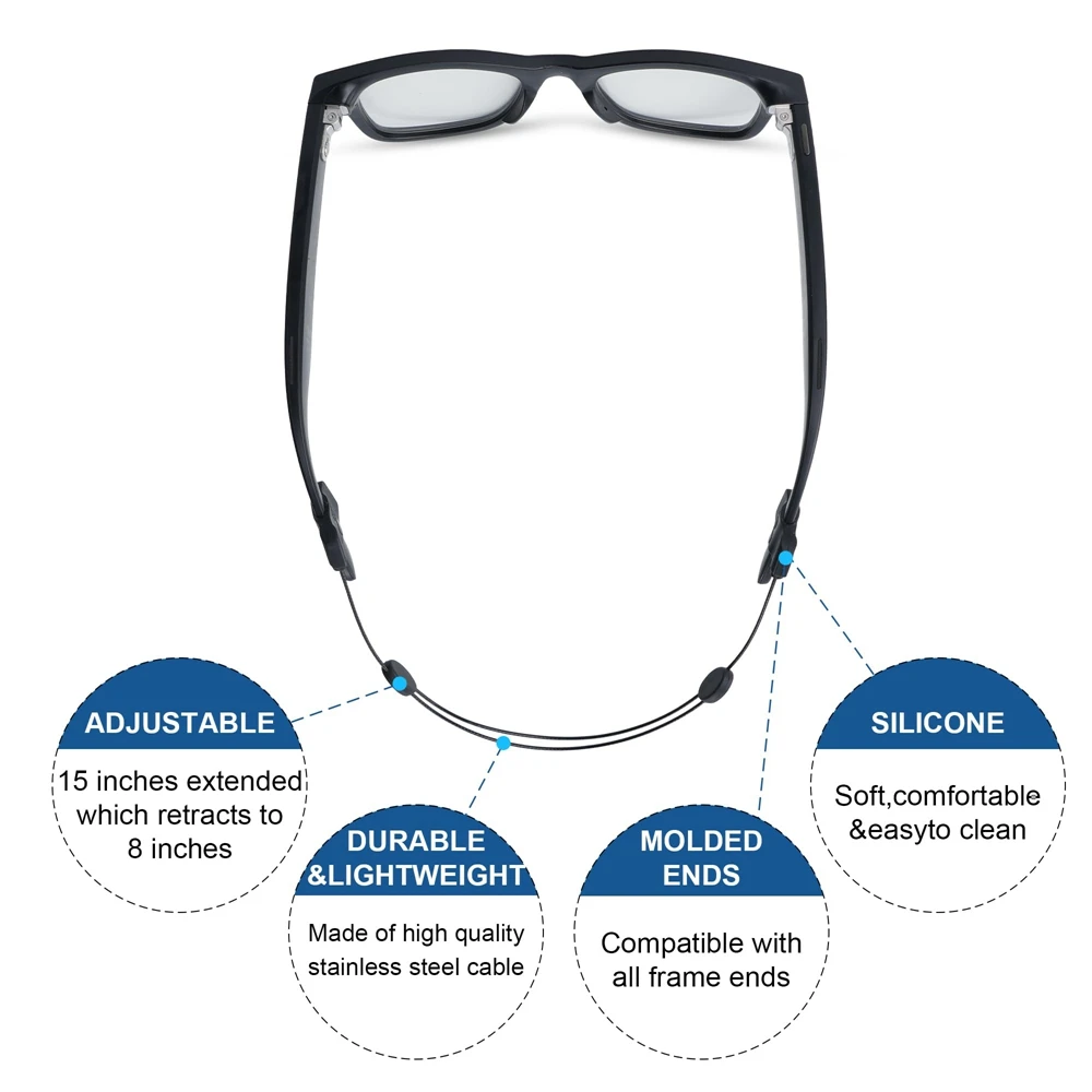 Adjustable Anti-Drop Lanyard for Ray-Ban Meta Smart Glasses - Image 6