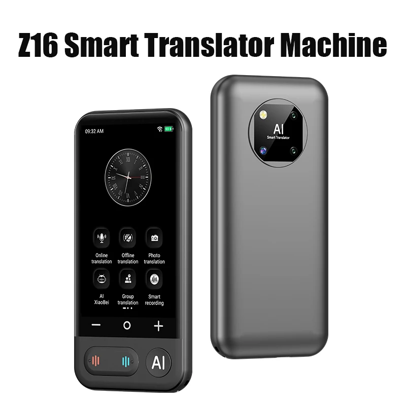 Z16 Portable AI Translator – Instant Voice & Offline Translation