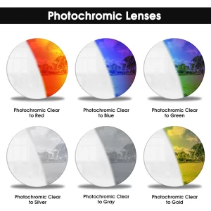 Oowlit Photochromic Prescription Lenses for Ray-Ban Meta Wayfarer 50mm