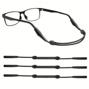 AIGLASSZ Strap ST04 – Adjustable Sports Glasses Straps, 3 Pack