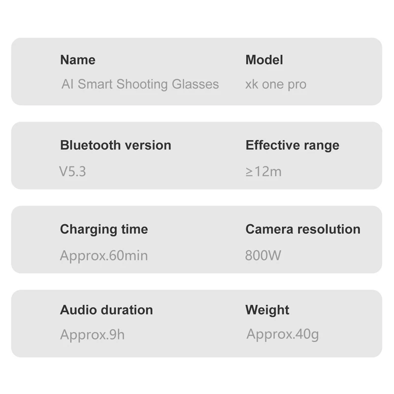 Lenovo 8MP AI Camera Glasses – Photo, Video, Calls & Translation - Image 6