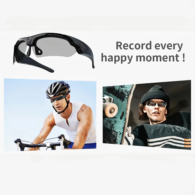 AIGLASSZ Trek Mini TM02 – 1080P Mini Camera Cycling Goggles, Outdoor Sports Recorder - Image 5