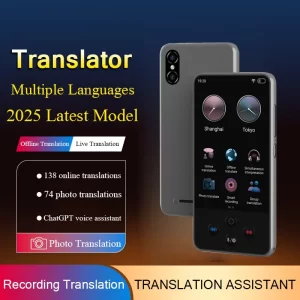 AIGLASSZ Lingo L06 – 138-Language Two-Way Voice Translator Device with ChatGPT