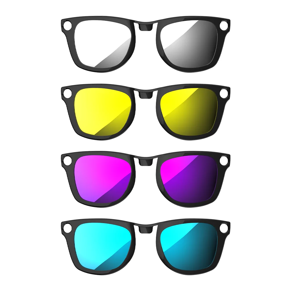 Hibloks Colorful Polarized Clip-On Lenses for Ray-Ban Meta Wayfarer Gen 2 - Image 13