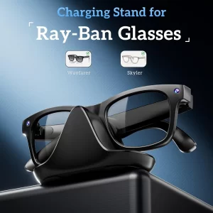 LED Charging Dock for Ray-Ban Meta Wayfarer (RW4006/RW4008)