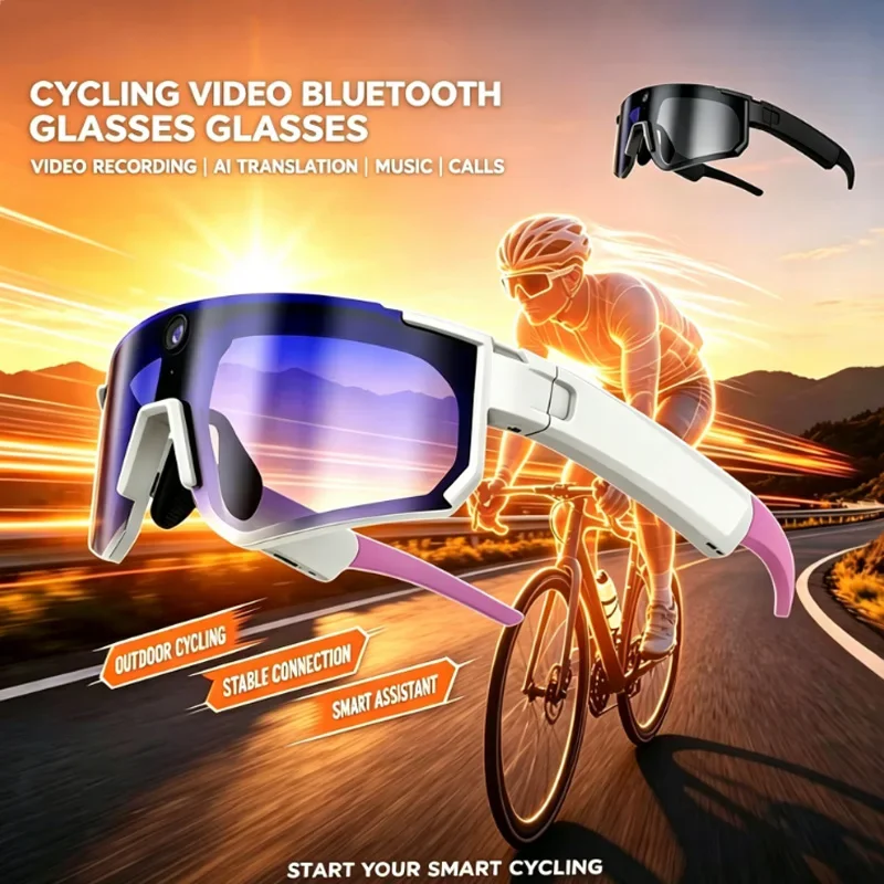Lenovo M95 AI Glasses – 8MP Camera, Bluetooth Audio & UV Protection - Image 6