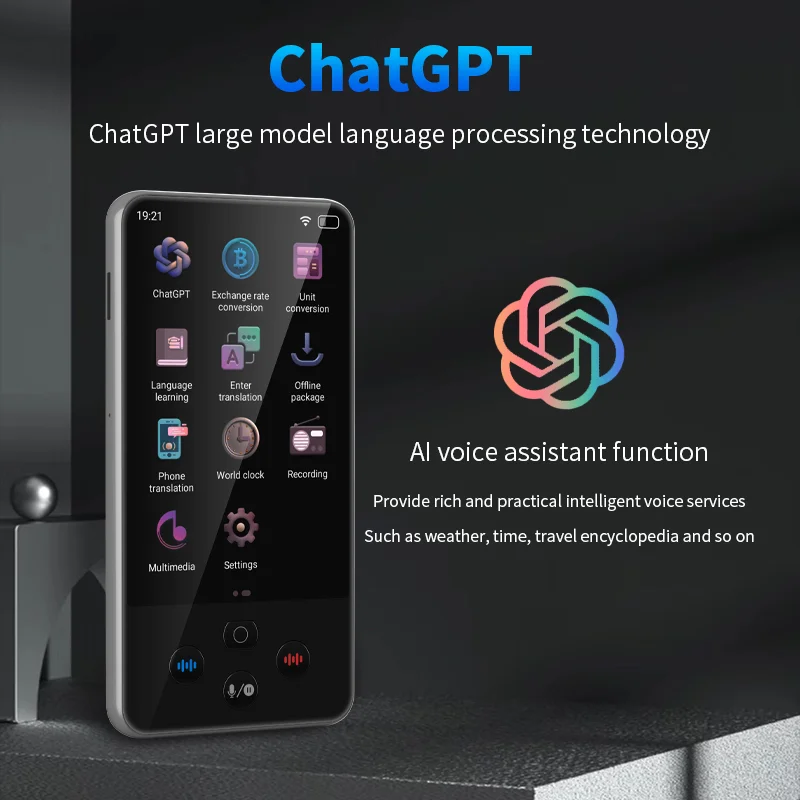 AIGLASSZ Lingo L06 – 138-Language Two-Way Voice Translator Device with ChatGPT - Image 2