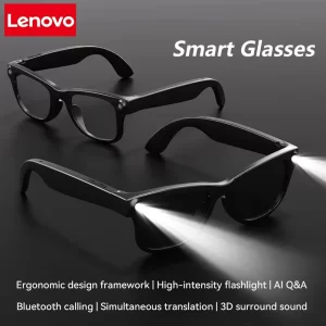 Lenovo Open-Ear Audio Smart Sunglasses – Real-Time Translation