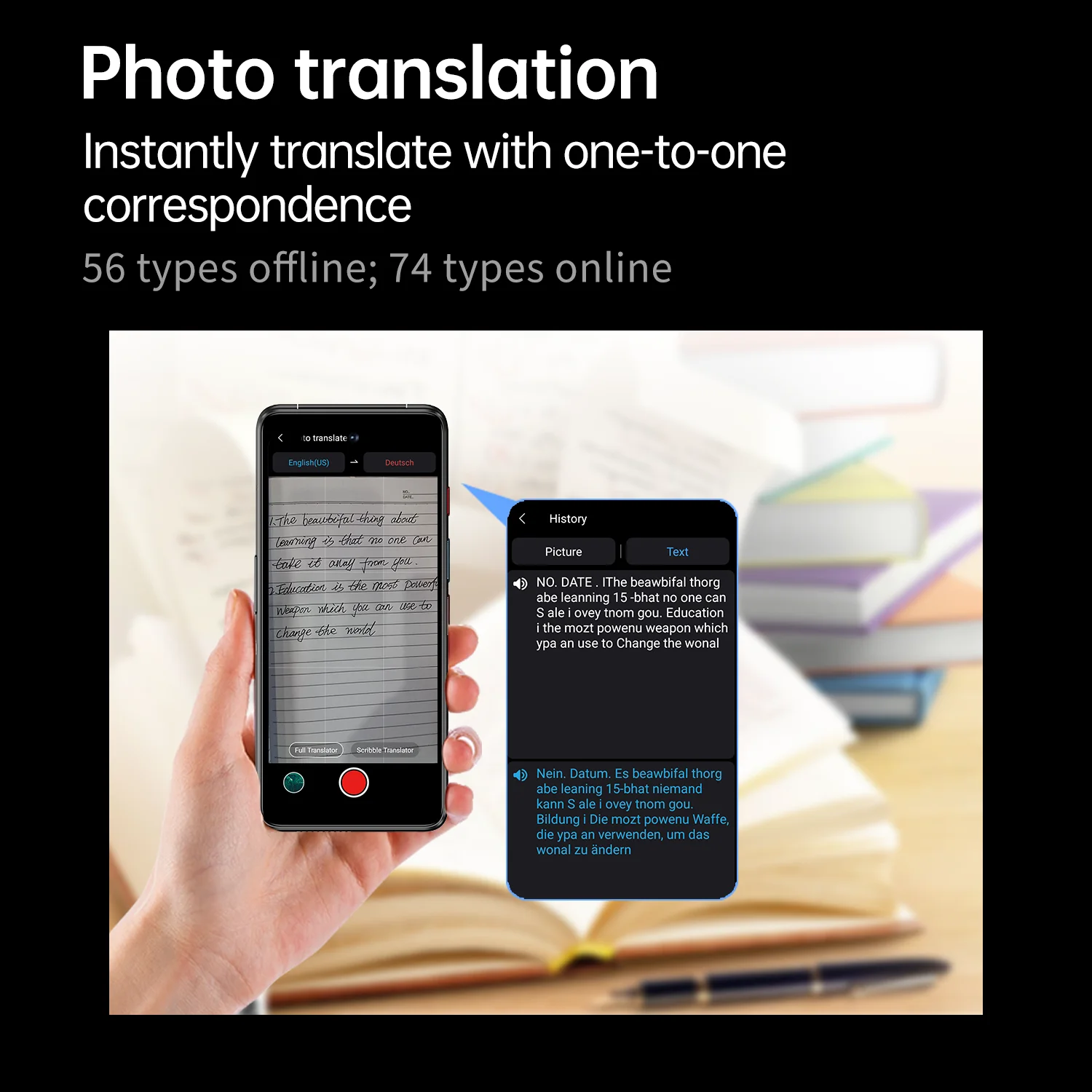 T90 Dual-Screen AI Translator – 150 Languages, 4G & Offline - Image 4
