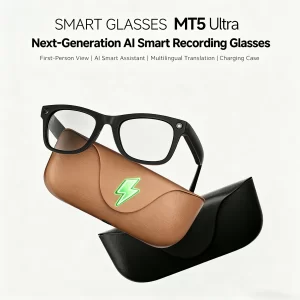 MT5 Ultra AI Smart Sunglasses – 8MP Camera & Real-Time Translation