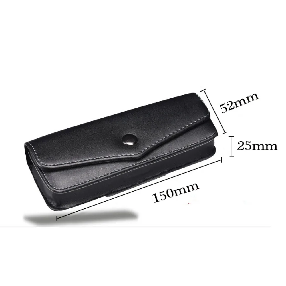 AIGLASSZ Case C08 – Leather Belt-Wearable Glasses & Phone Pouch - Image 5