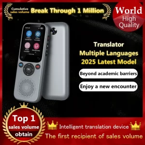 AIGLASSZ Lingo L01 – 138-Language Real-Time AI Translator Device with ChatGPT