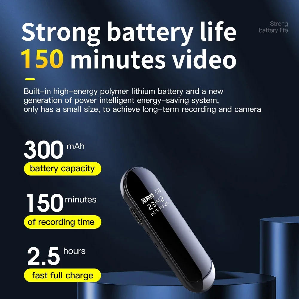 AIGLASSZ Note N03 – 1080P Wide-Angle Necklace Action Camera & Voice Recorder - Image 5