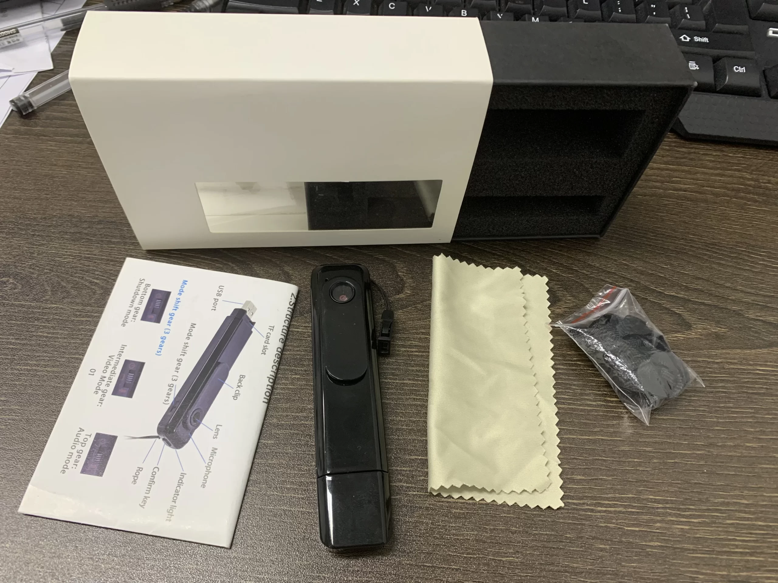 AIGLASSZ Trek TK01 – 1080P Mini Wearable Pen Body Camera, USB Pocket Cam - Image 8
