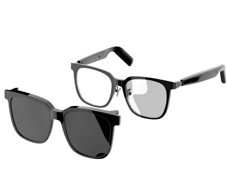 SG18 Pro 2-in-1 Smart Glasses with Magnetic Lenses & TWS Audio - Image 7