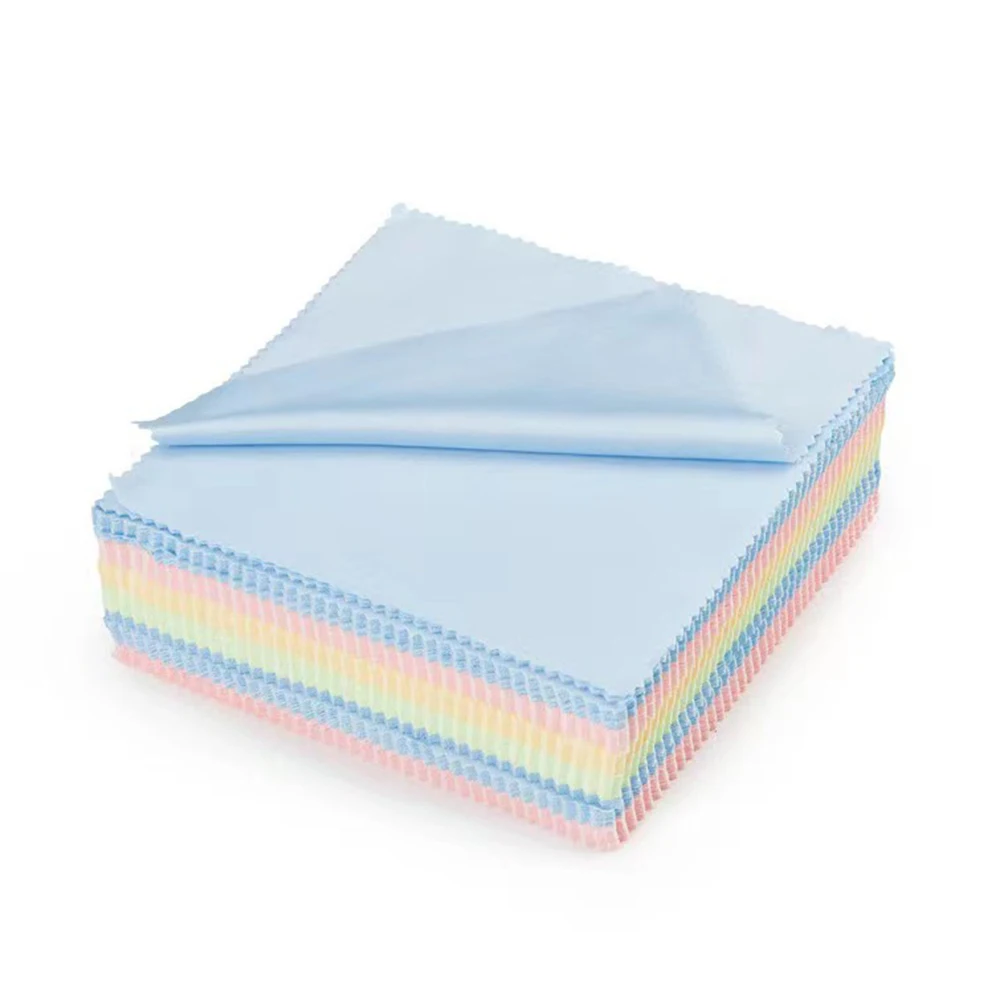 AIGLASSZ Care CA12 – Brushed Microfiber Eyeglass Cleaning Cloths 13×13 cm, 10/20/30 Pack - Image 6