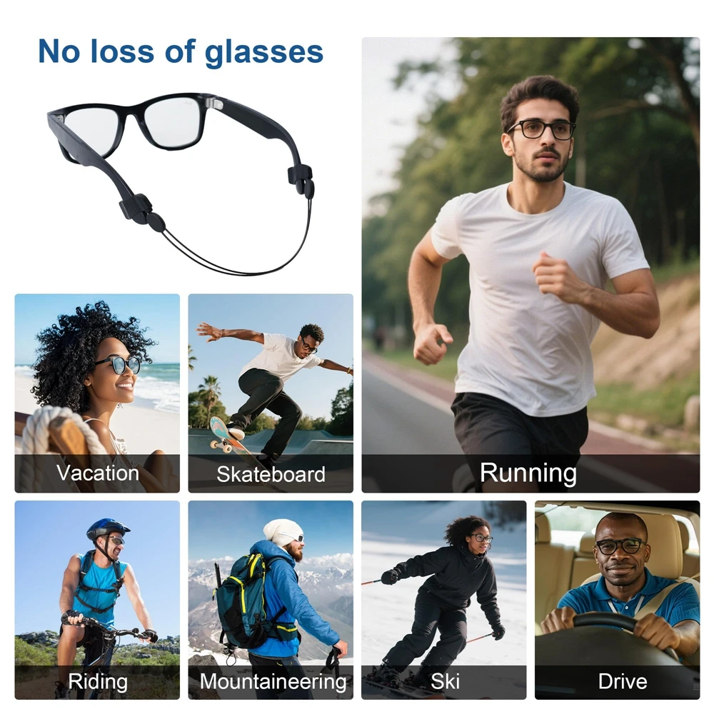 Adjustable Anti-Drop Lanyard for Ray-Ban Meta Smart Glasses - Image 4