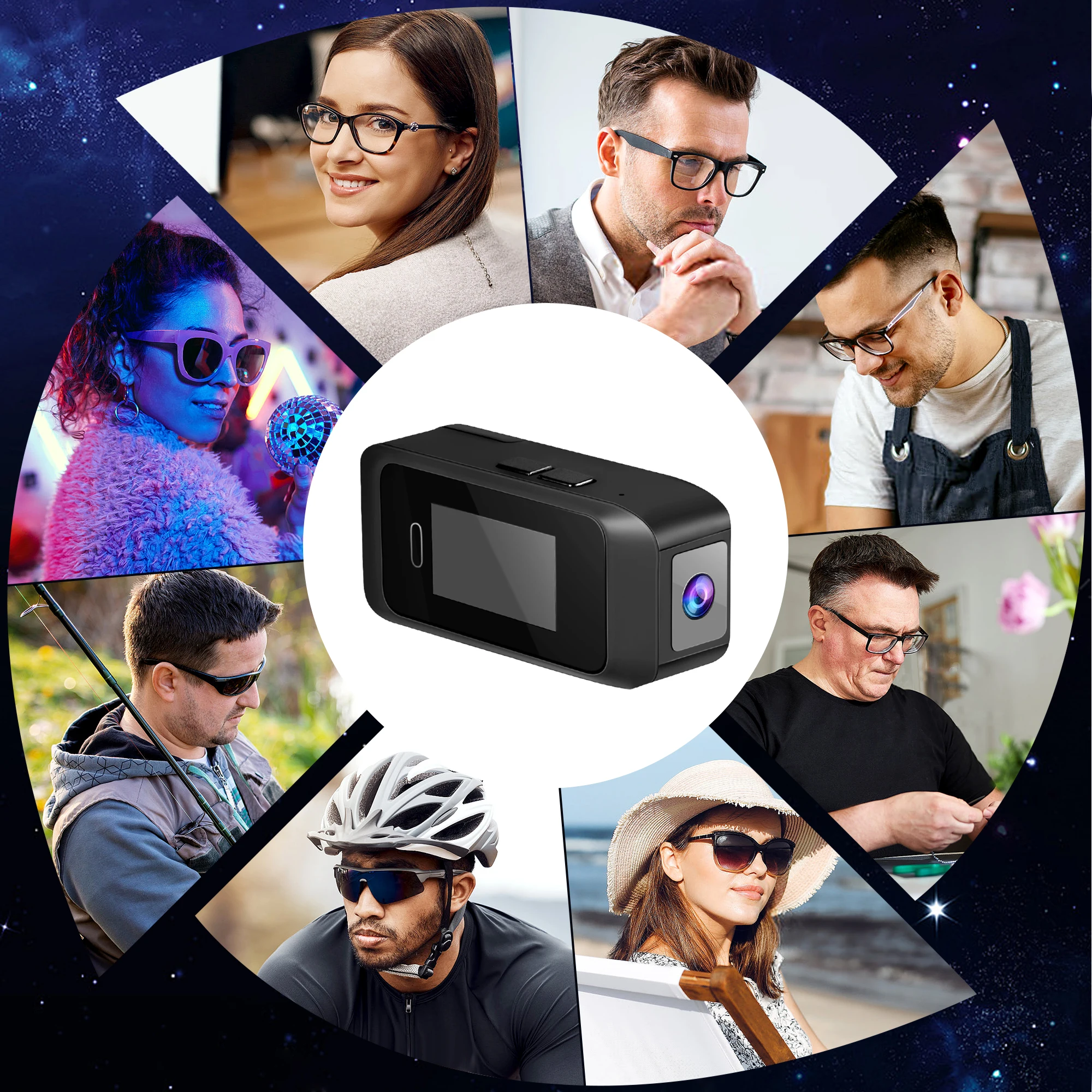 AIGLASSZ Vision V05 – 1080P Wearable Mini Pocket Camera, Glasses-Mount Body Cam - Image 6