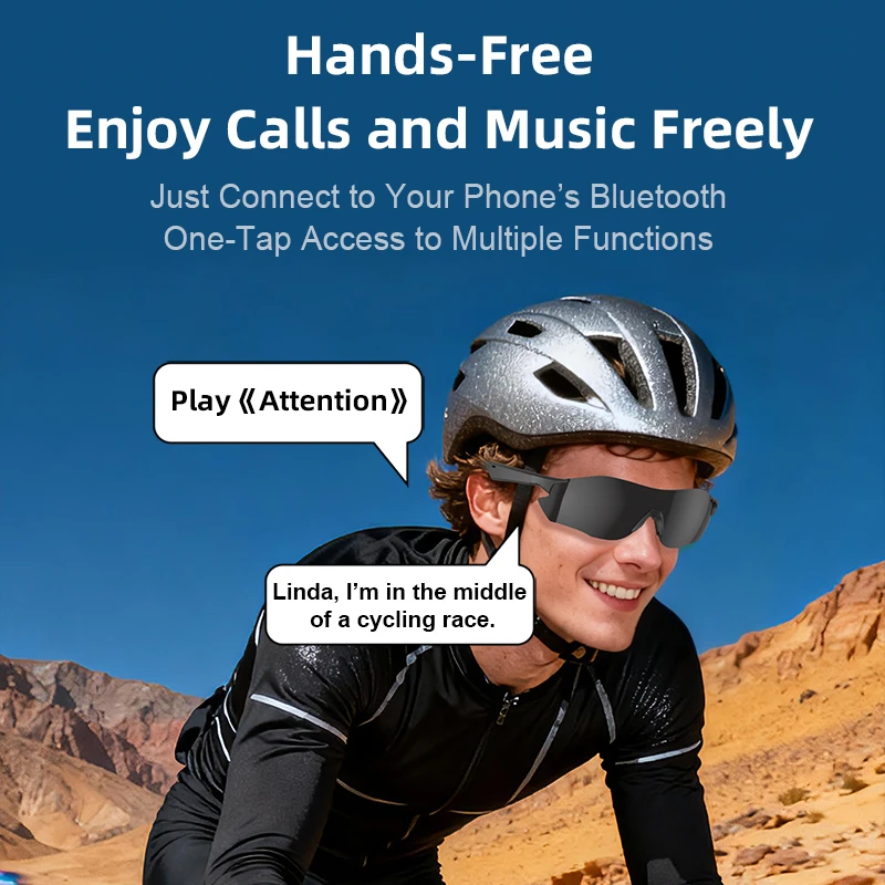 AIGLASSZ Vision V08 – Auto-Tinting AI Smart Glasses with Translation Earbuds, 2-in-1 - Image 5