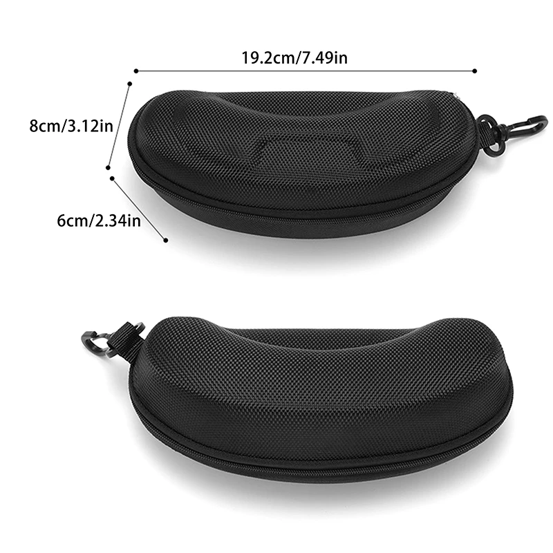 AIGLASSZ Case C01 – Portable EVA Hard Glasses Case with Carabiner Hook - Image 6