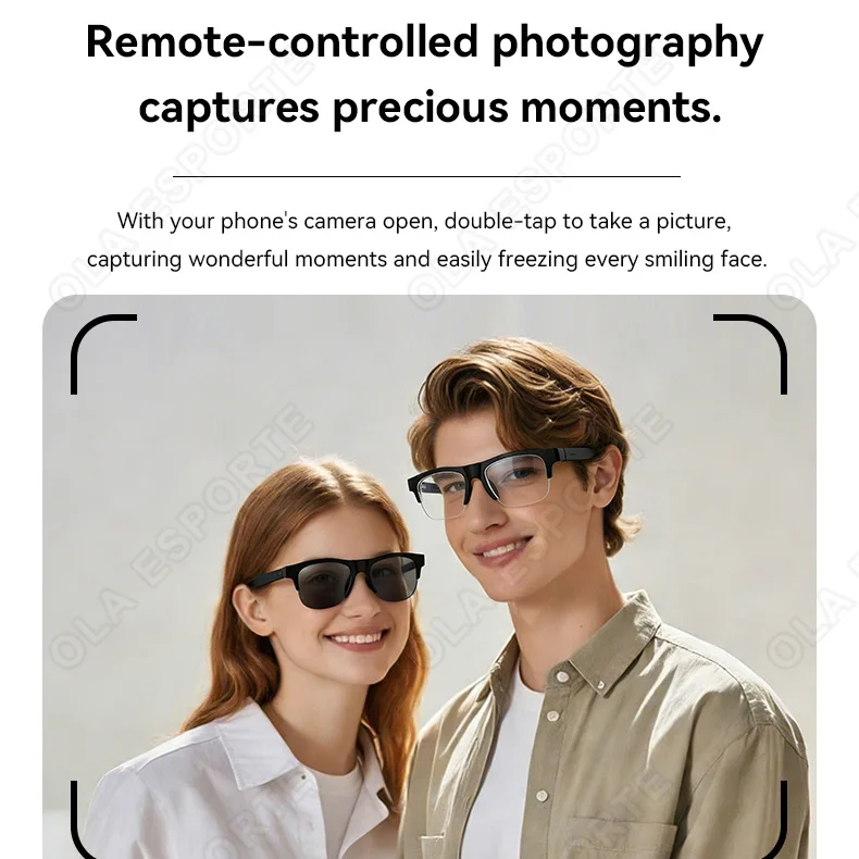 AIGLASSZ Vision V29 – Touch-Control Bluetooth Audio Sunglasses, Voice Assistant & Calls - Image 5