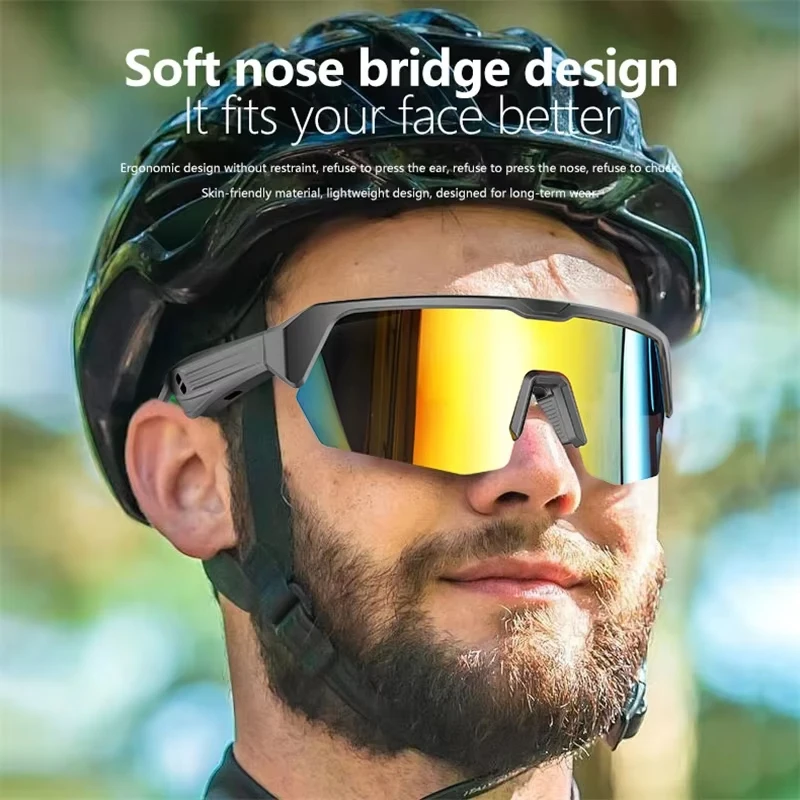 AIGLASSZ Tone T02 – Bluetooth Audio Sports Sunglasses for Cycling, Running & Driving - Image 3