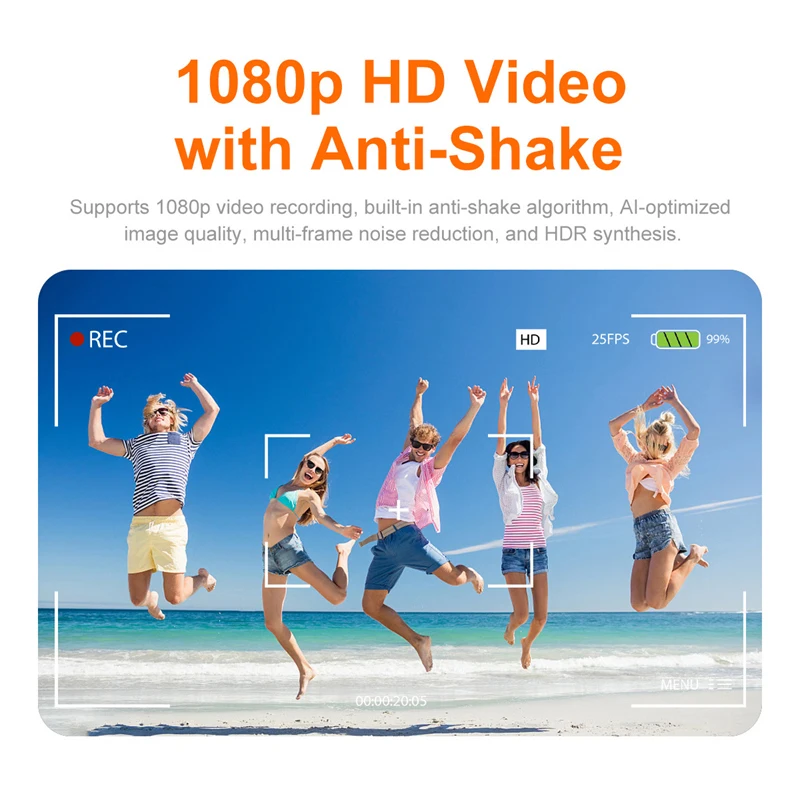 Lenovo 8MP AI Camera Glasses – Photo, Video, Calls & Translation - Image 3