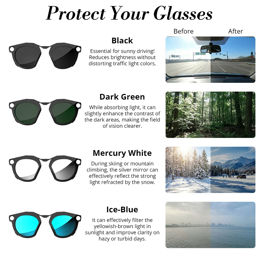 Hibloks Polarized Clip-On Lenses for Oakley Meta HSTN – UV400 - Image 6