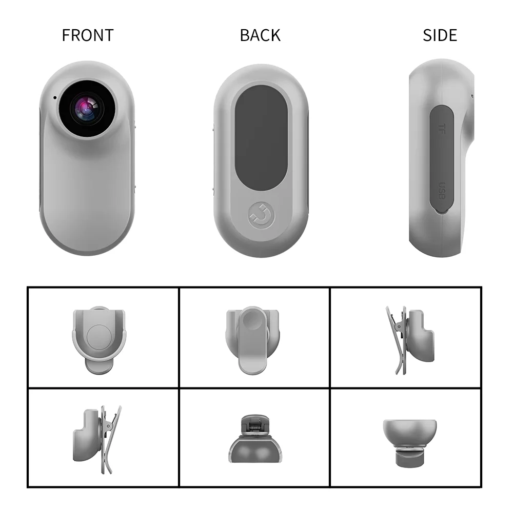 AIGLASSZ Trek Helm TH10 – 1080P Magnetic Head-Mounted Mini Action Camera, Anti-Shake - Image 3