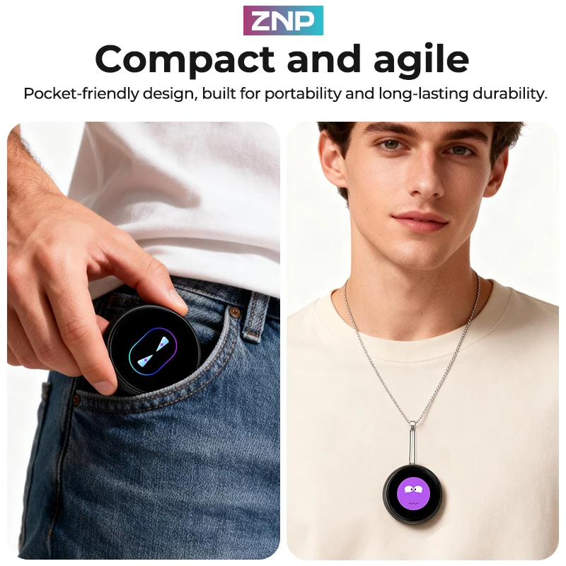 ZNP Z01 Ultra-Thin AI Voice Translator – Magnetic Touch Display - Image 3