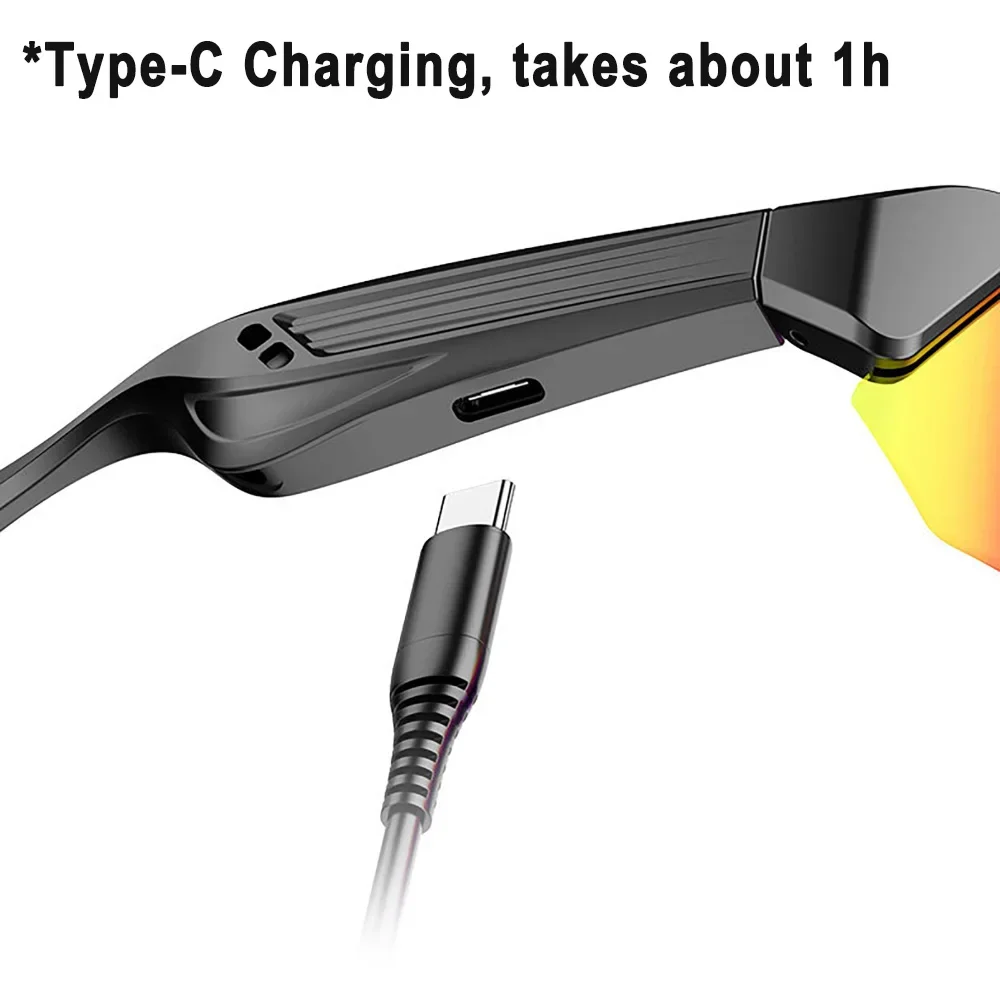 AIGLASSZ Tone T03 – Bluetooth 5.3 Audio Sports Sunglasses for Cycling & Running - Image 5