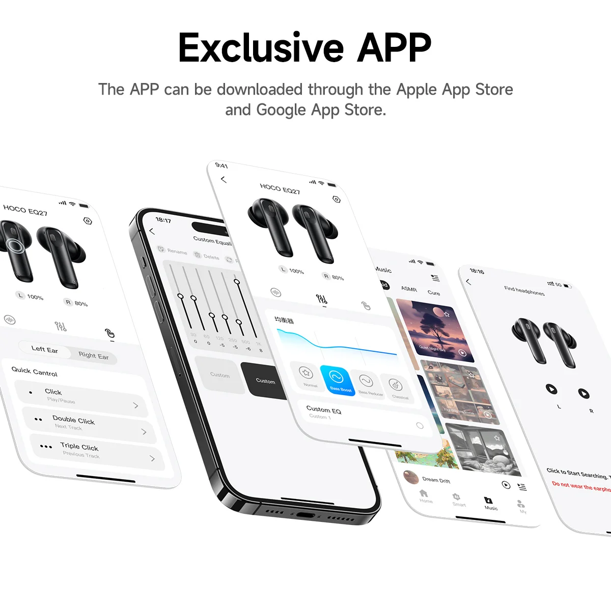 EQ27 OWS Open-Ear Earbuds – AI Translator, LCD Touch, Bluetooth 5.3 - Image 5