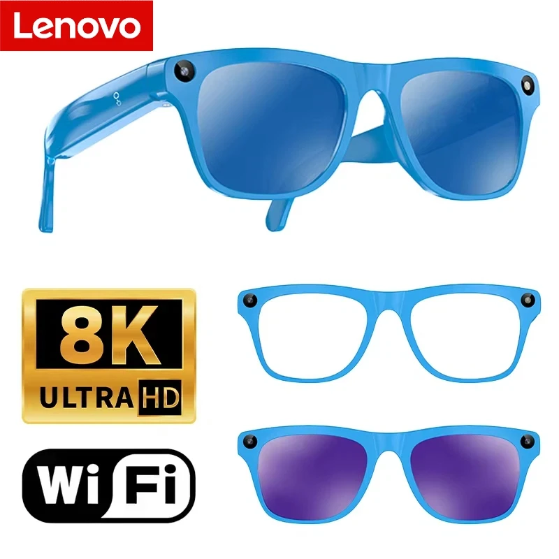 Lenovo 8MP AI Camera Glasses – Photo, Video, Calls & Translation - Image 12