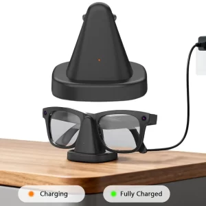 LED Charging Dock for Ray-Ban Meta & Oakley Meta HSTN Smart Glasses