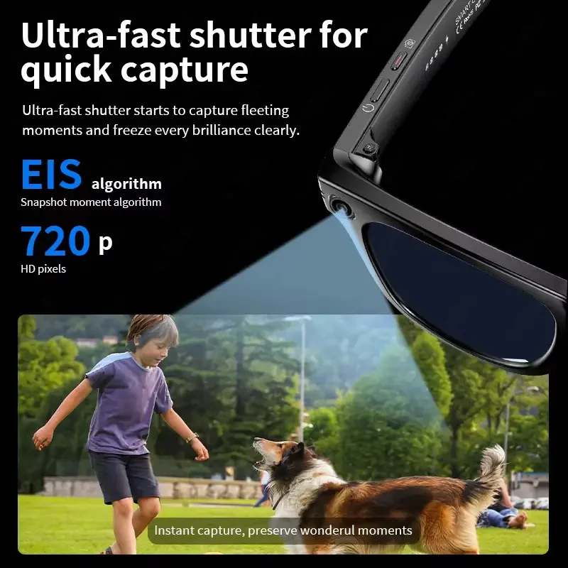 AIGLASSZ Vision V34 – 8MP AI Smart Sunglasses, 100+ Language Translation, Calls - Image 3