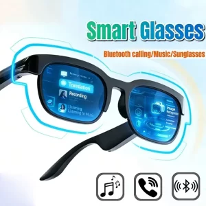 AIGLASSZ Vision V33 – AI Translation Audio Sunglasses, Conversation Recording & Music