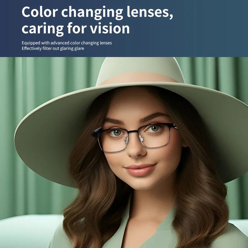 Clloio Bluetooth Audio Glasses – Photochromic, Prescription-Ready - Image 6