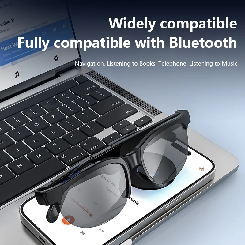 AIGLASSZ Vision V33 – AI Translation Audio Sunglasses, Conversation Recording & Music - Image 2