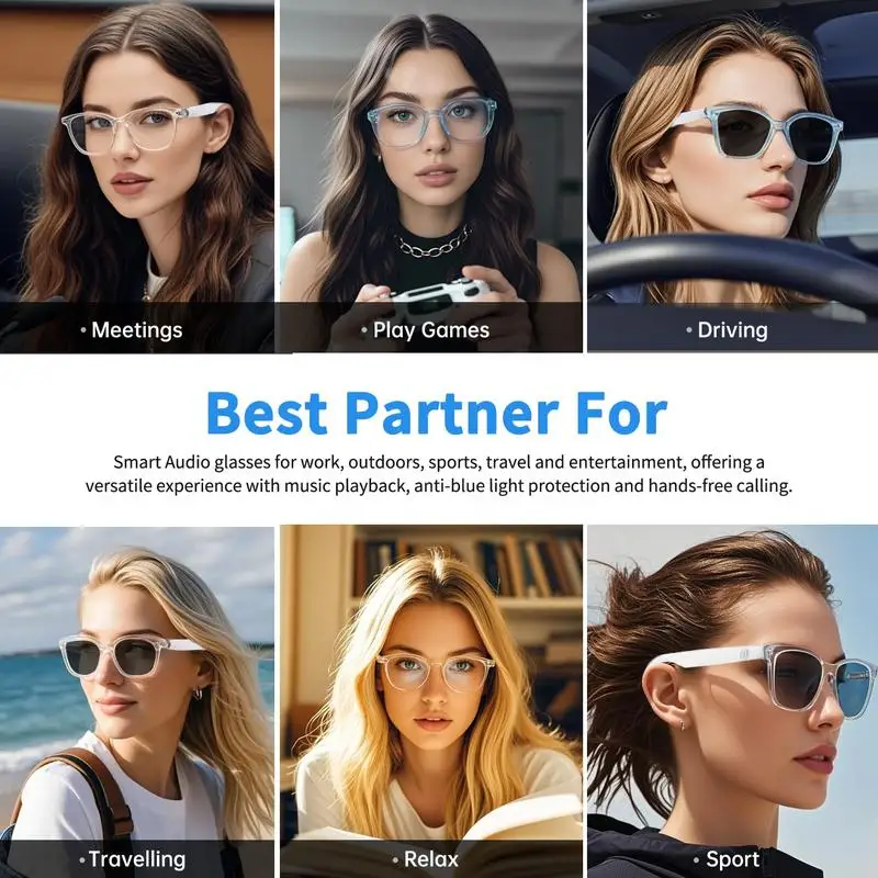 AIGLASSZ Vision V51 – AI Translation Audio Glasses, Photochromic Lenses for Cycling - Image 5