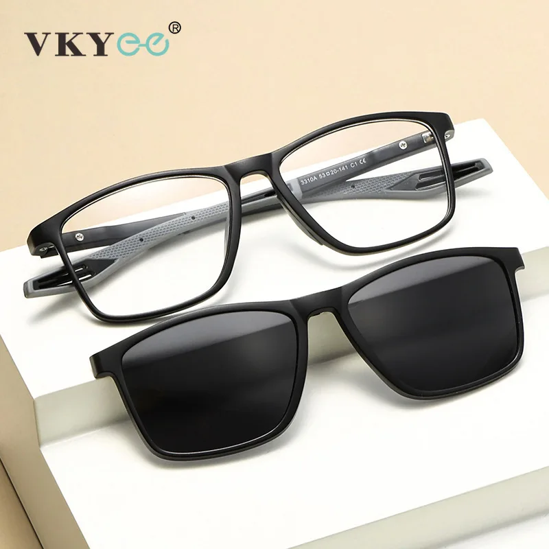Vicky 3310 Magnetic Clip-On Polarized Sunglasses – Prescription-Ready - Image 2