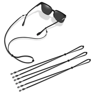 AIGLASSZ Strap ST03 – Anti-Lost Adjustable Suede Eyeglass Lanyard, Unisex