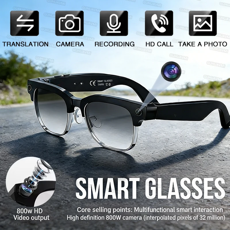 AIGLASSZ Vision V79 – 8MP Camera Smart Sunglasses, AI Photo Recognition & Voice - Image 9