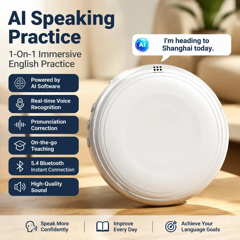 AIGLASSZ Lingo L03 – Wearable AI Translator Speaker, 133 Languages - Image 2