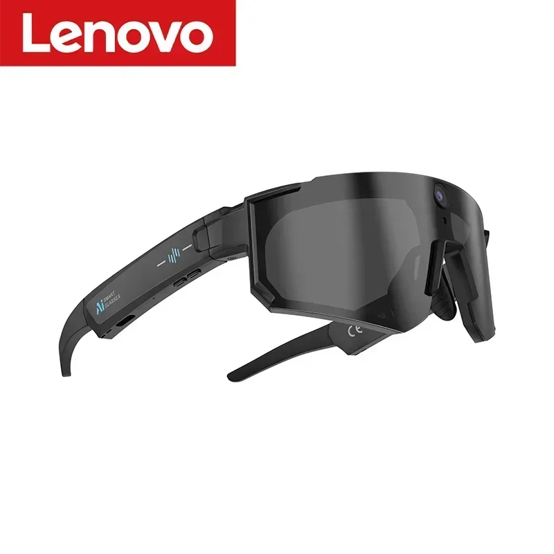 Lenovo Anti-Shake Camera Cycling Sunglasses – 4K Video, Windproof - Image 7