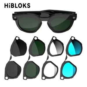 Hibloks Polarized Clip-On Lenses for Oakley Meta HSTN – UV400
