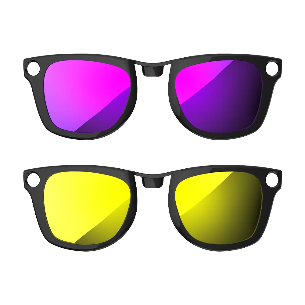 Hibloks Colorful Polarized Clip-On Lenses for Ray-Ban Meta Wayfarer Gen 2 - Image 19