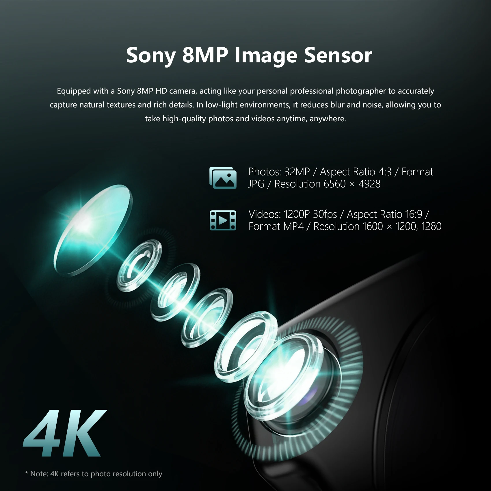 Blackview BV300 4K AI Glasses – Color-Changing Lenses & Translation - Image 2