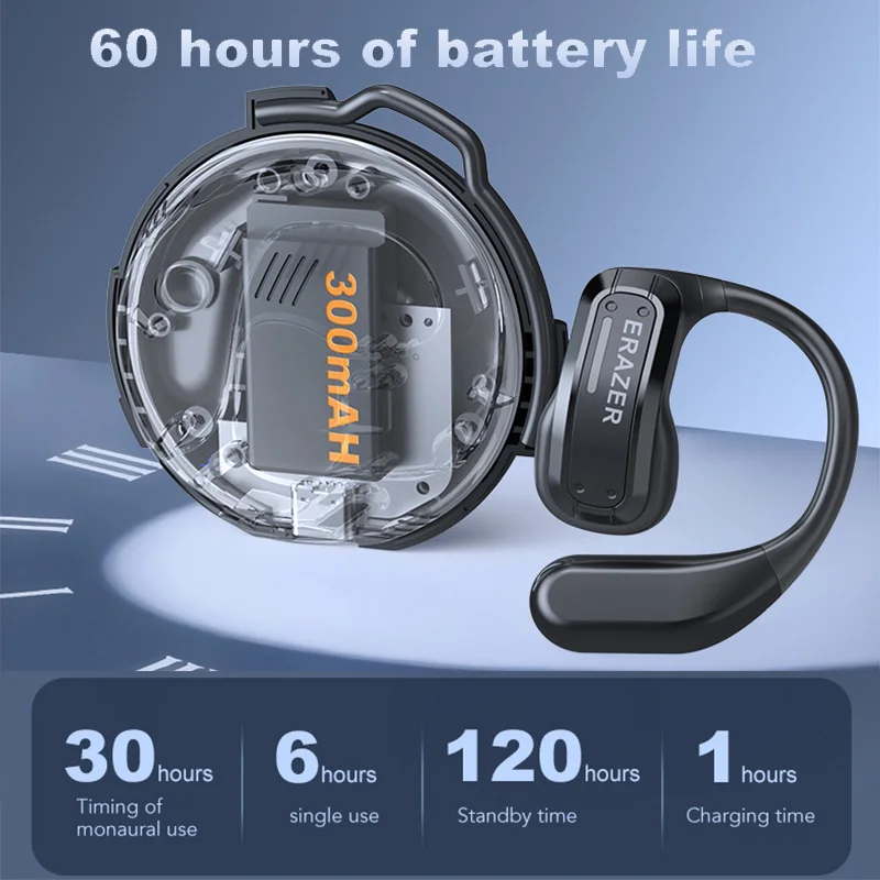 Erazer X8 AI Translator Earbuds – Bluetooth 5.4 Low-Latency Gaming - Image 2