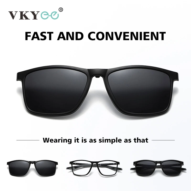 Vicky 3310 Magnetic Clip-On Polarized Sunglasses – Prescription-Ready - Image 3