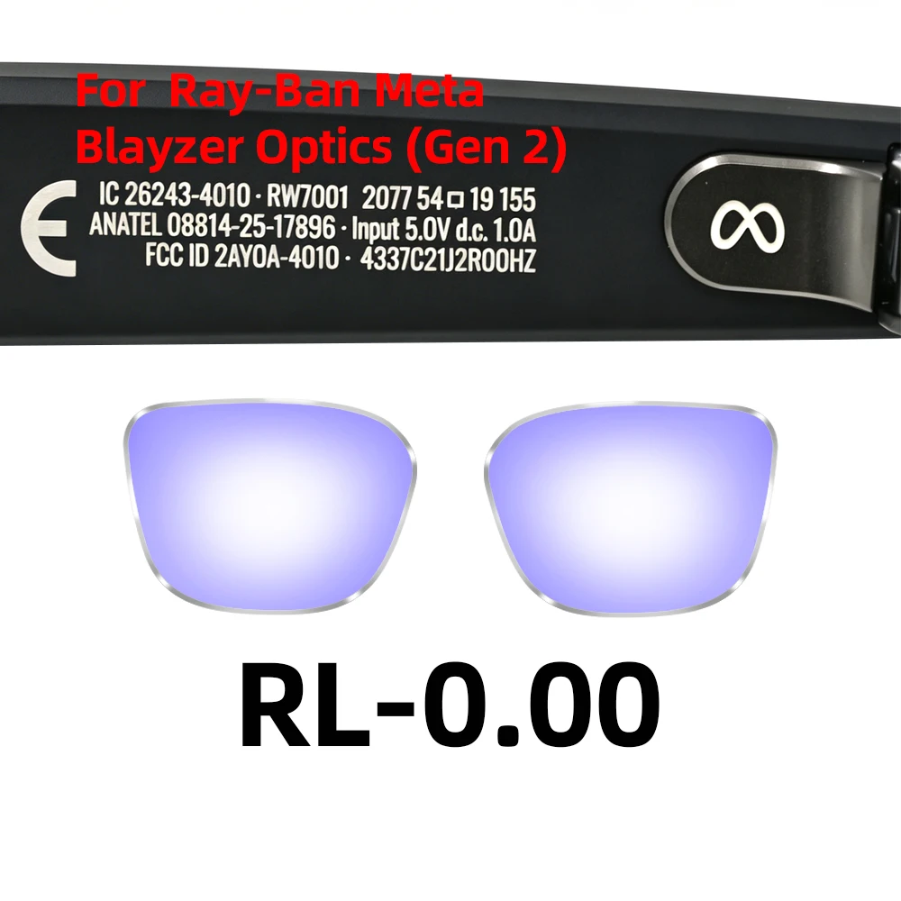 Custom Prescription Photochromic Lenses for Ray-Ban Meta Blayzer Optics Gen 2 - Image 13